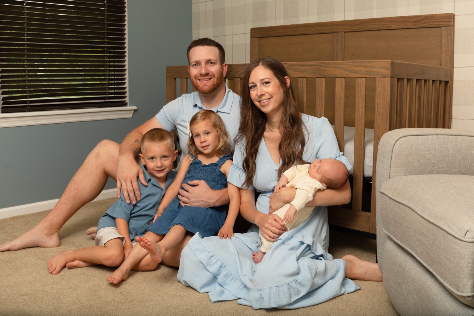 Tom Lizzio with his family